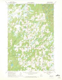 Leader 1970 topographic map thumbnail