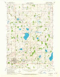 Le Center 1966 topographic map thumbnail