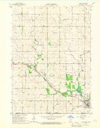 Le Roy 1965 topographic map thumbnail