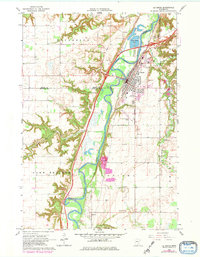 Le Sueur 1965 topographic map thumbnail
