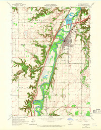 Le Sueur 1965 topographic map thumbnail