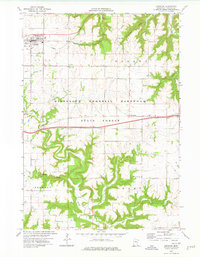Lewiston 1974 topographic map thumbnail