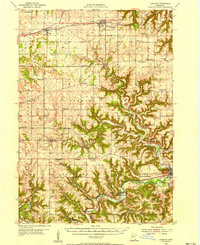 Lewiston 1954 topographic map thumbnail