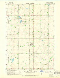 Lewisville 1967 topographic map thumbnail