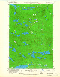 Lima Mountain 1959 topographic map thumbnail