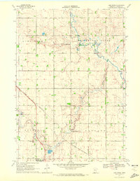 Lime Creek 1970 topographic map thumbnail