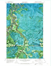 Littlefork NW 1970 topographic map thumbnail