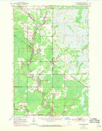 Little Swan 1952 topographic map thumbnail
