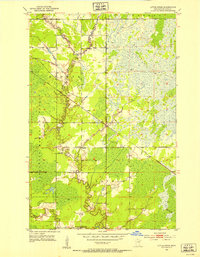 Little Swan 1952 topographic map thumbnail