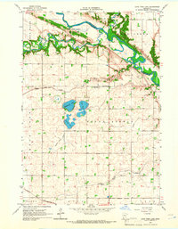 Lone Tree Lake 1965 topographic map thumbnail
