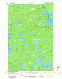 Long Island Lake 1960 topographic map thumbnail