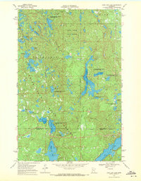 Long Lost Lake 1969 topographic map thumbnail