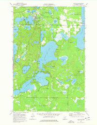 Longville 1971 topographic map thumbnail