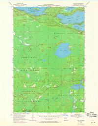 Lost Lake 1956 topographic map thumbnail