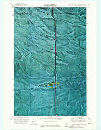 Ludlow Lookout Tower 1973 topographic map thumbnail