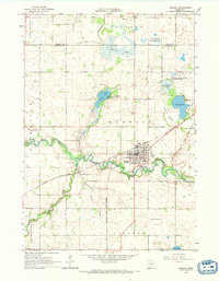 Madelia 1965 topographic map thumbnail