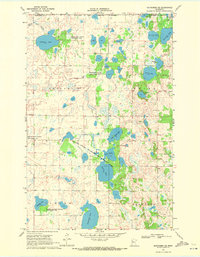 Mahnomen NE 1969 topographic map thumbnail