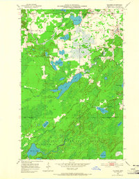 Makinen 1951 topographic map thumbnail