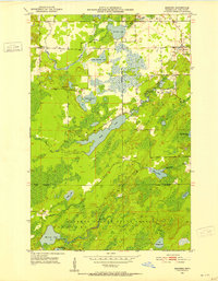 Makinen 1951 topographic map thumbnail