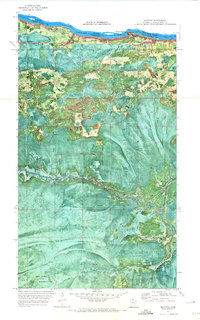 Manitou 1970 topographic map thumbnail