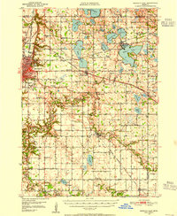 Mankato East 1950 topographic map thumbnail