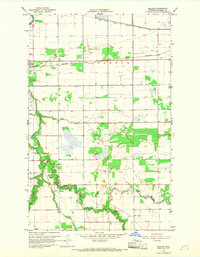 Malung 1966 topographic map preview