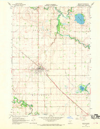 Mapleton 1967 topographic map thumbnail