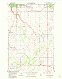Marcoux Corners 1982 topographic map thumbnail