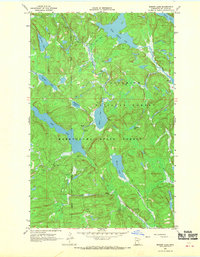Marion Lake 1967 topographic map thumbnail