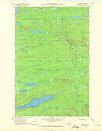 Mark Lake 1960 topographic map thumbnail