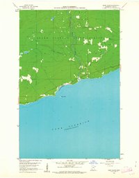 Marr Island 1960 topographic map thumbnail