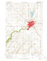 Marshall 1963 topographic map thumbnail