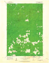 Mc Carthy Creek topographic map thumbnail