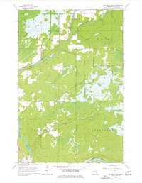 Mc Carty River 1963 topographic map thumbnail