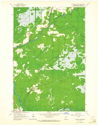 Mc Carty River 1963 topographic map thumbnail