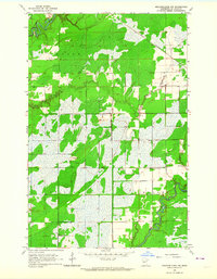 Meadowlands NW 1963 topographic map thumbnail
