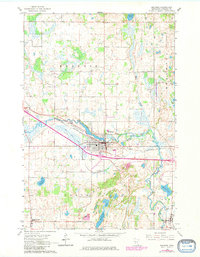 Melrose 1965 topographic map thumbnail
