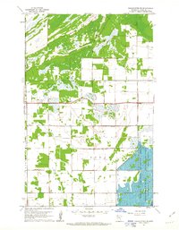 Middle River NE 1961 topographic map thumbnail