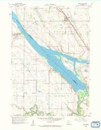 Milan 1958 topographic map preview