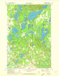 Mildred 1970 topographic map thumbnail