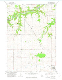 Millville 1972 topographic map thumbnail
