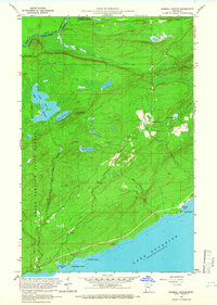 Mineral Center 1959 topographic map thumbnail