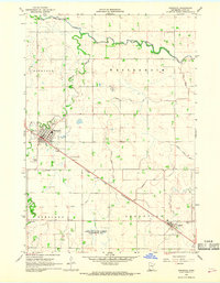 Minneota 1967 topographic map thumbnail