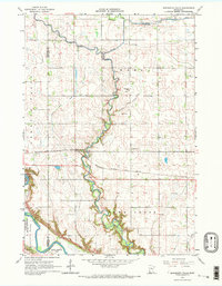 Minnesota Falls 1965 topographic map thumbnail