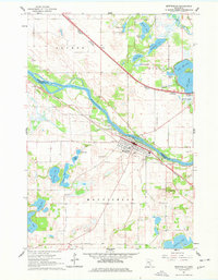Monticello 1961 topographic map thumbnail