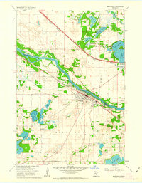 Monticello 1961 topographic map thumbnail