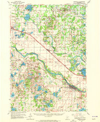 Monticello 1961 topographic map thumbnail