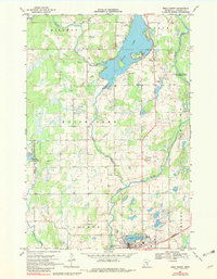 Mora North 1968 topographic map thumbnail