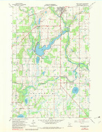 Mora South 1968 topographic map thumbnail