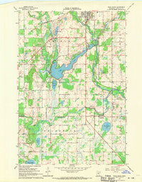 Mora South 1968 topographic map thumbnail